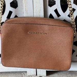 Michael Kors Tan Crossbody Bag
